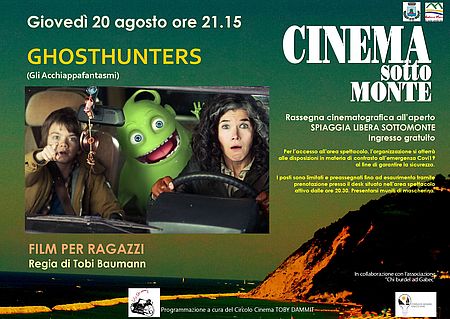 locandina Cinema sottomonte 20 agosto Ghosthunters
