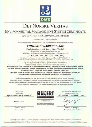 immagine certificazione ISO 14001