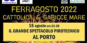 15 agosto spettacolo pirotecnico Cattolica Gabicce