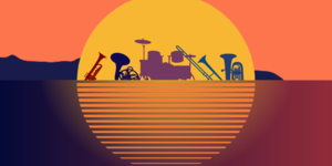 concerto Start at Sunset