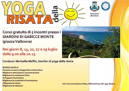 locandina Yoga della Risata