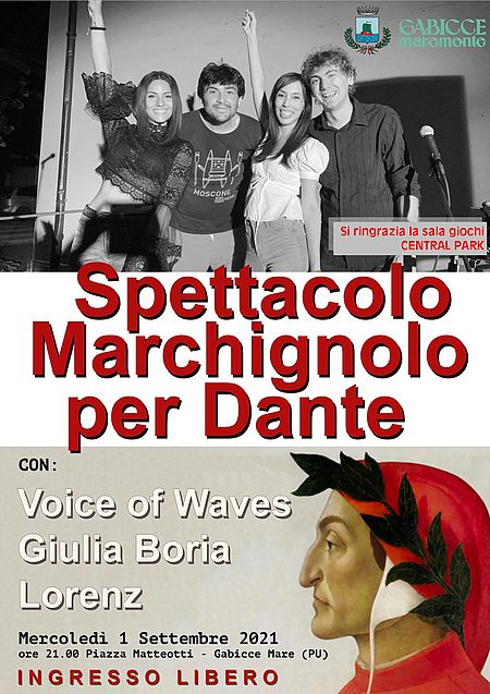 locandina Spettacolo marchignolo per Dante
