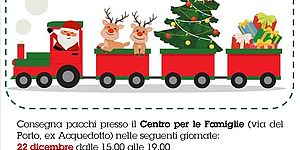 Locandina Trenino di Babbo Natale