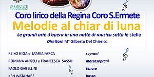 Locandina coro lirico 5 agosto