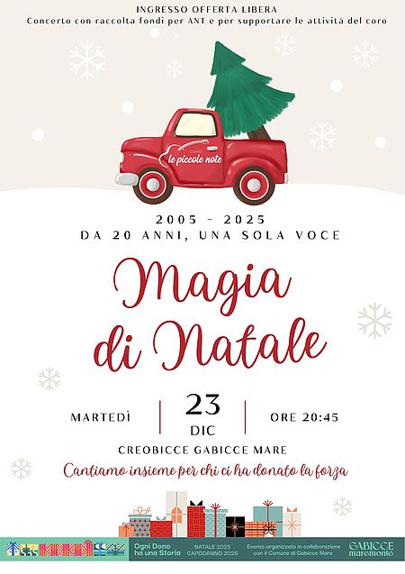 Locandina Coro Le piccole note