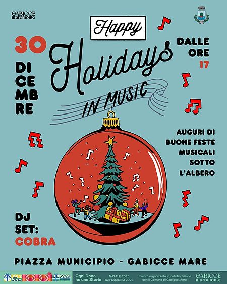Locandina Happy Holidays in Music