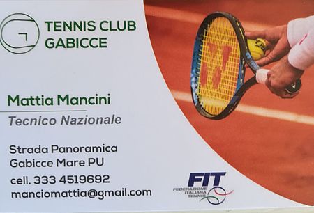 Locandina Tennis Club Gabicce