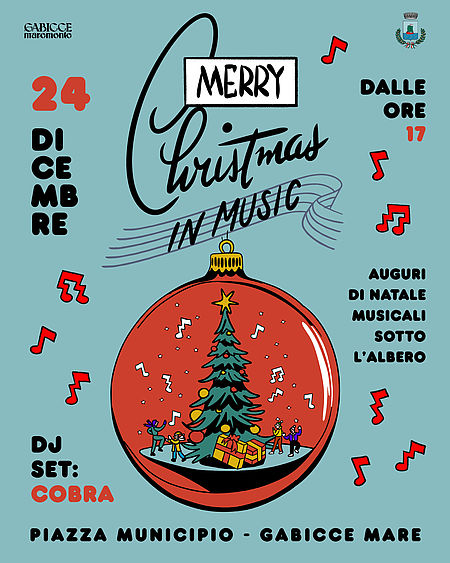 locandina Christmas in music