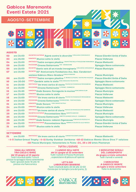 calendario agosto settembre