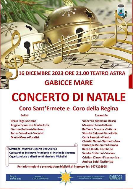 Locandina Concerto di Natale