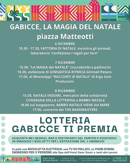Locandina eventi 6-7 dicembre