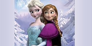 Locandina Serata per bambini Frozen