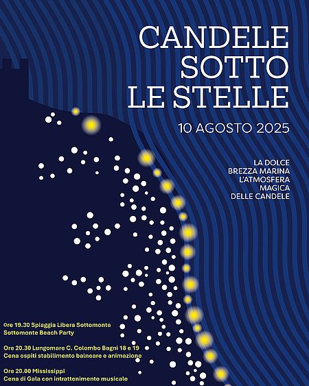 Locandina Candele sotto le stelle