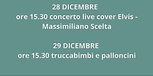 28 e 29 dicembre Piazza Matteotti
