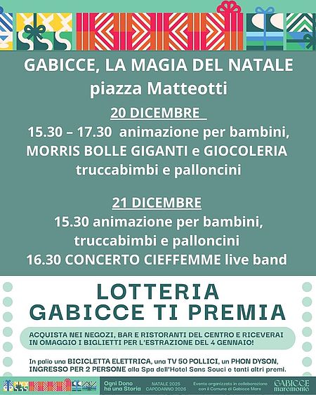 Locandina Gabicce, la Magia del Natale