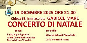 Locandina Concerto di Natale