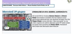 Locandina Libri Aperti 29 giugno