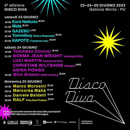 programma Disco Diva 2023