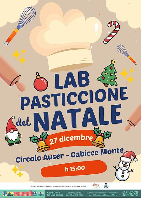 Locandina Laboratorio Pasticcione del Natale