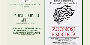 Locandina Zoonosi e Società