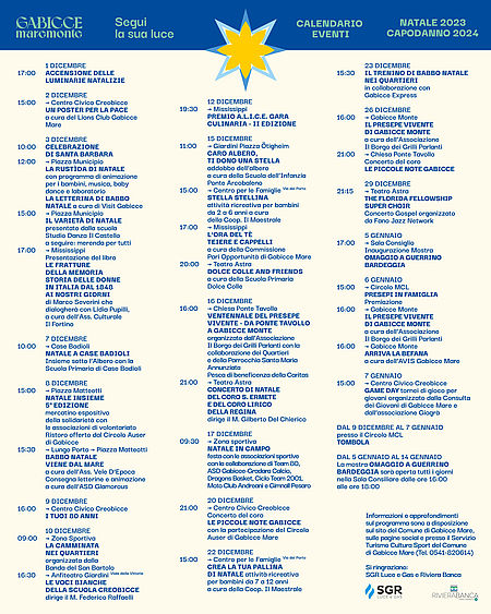 Programma Natale 2023