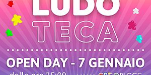 Locandina open day "Ludoteca"