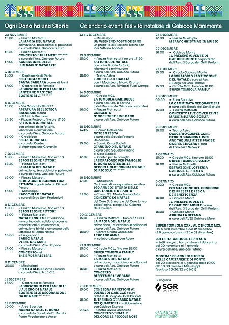 Programma Natale 2025